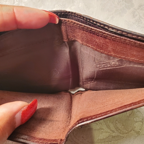 Coach Vintage Brown Leather Wallet *Firm Price* - Picture 5 of 7